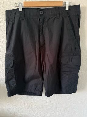 Wearfirst Men's Cargo Shorts - Black Sz 36